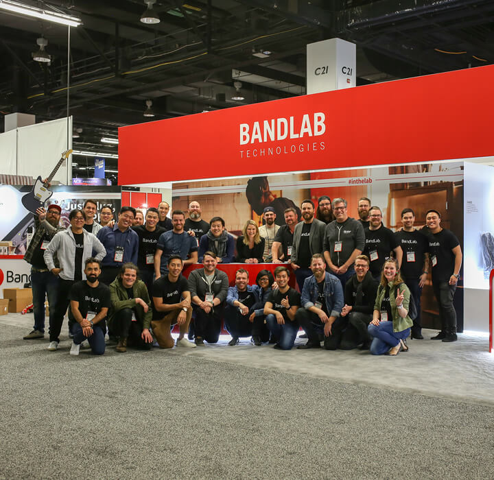 Il team di BandLab Technologies