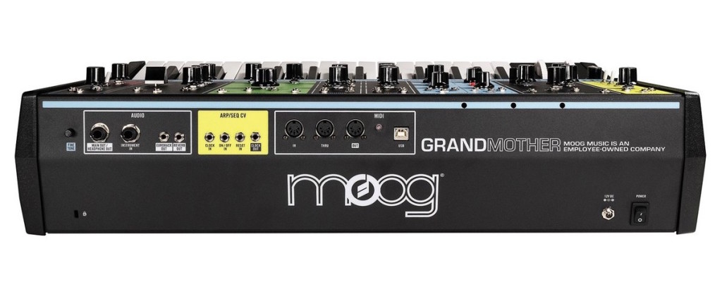 moog grandmother back