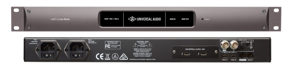 Universal Audio UAD2 Live Rack audio interfaccia