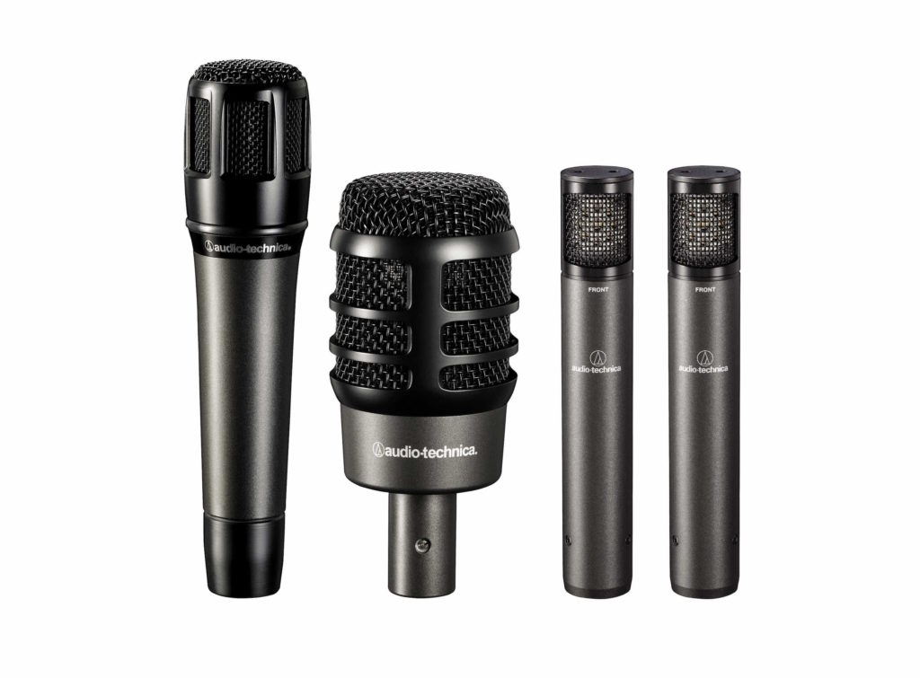 Audio-Technica ATM Drum 4 drum set bundle pac mic
