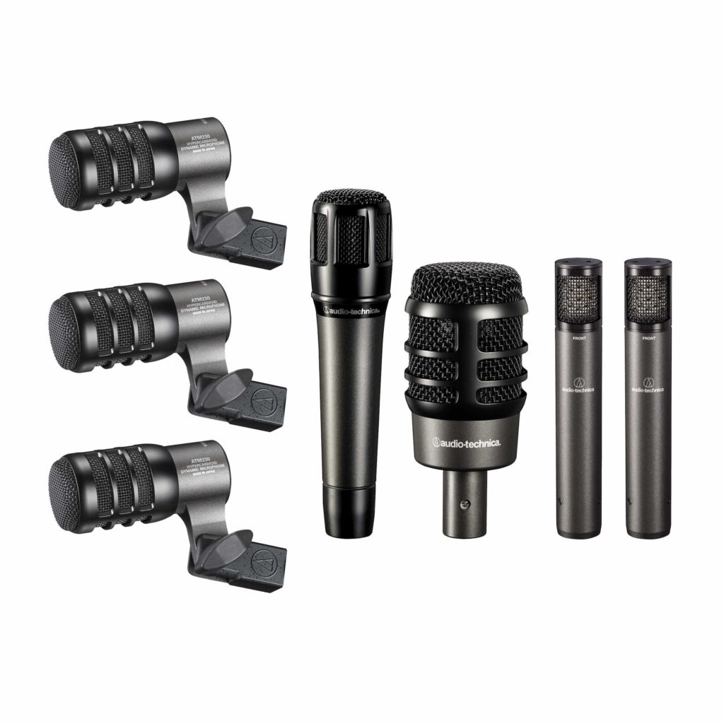 Audio-Technica ATM Drum 7 drum set bundle pac mic