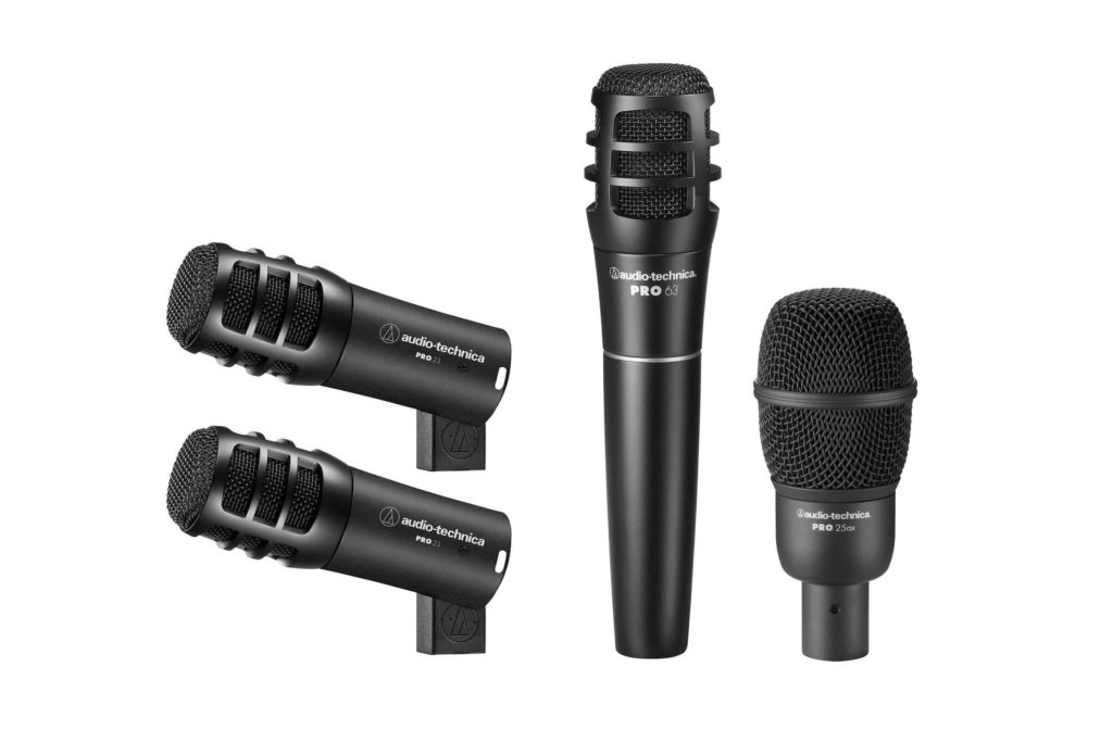 Audio-Technica Pro Drum 4 drum set bundle pac mic