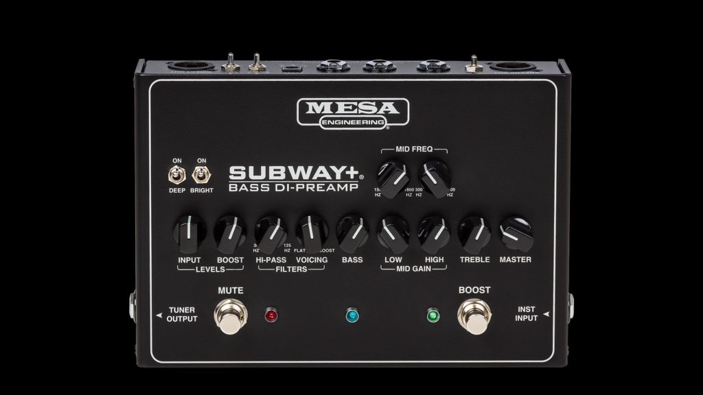 MESA/Boogie Subway Plus D.I. preamp bass