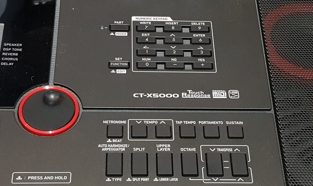 Casio CT-X5000 strumenti musicali tastiera arranger keyboard