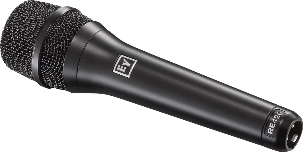ElectroVoice RE420 mic cardioide condenser condensatore texim live audio pro strumenti musicali