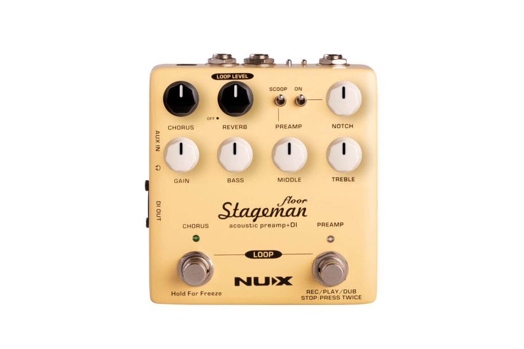 Nux Stageman Floor pedalino chitarra acustica frenexport strumenti musicali