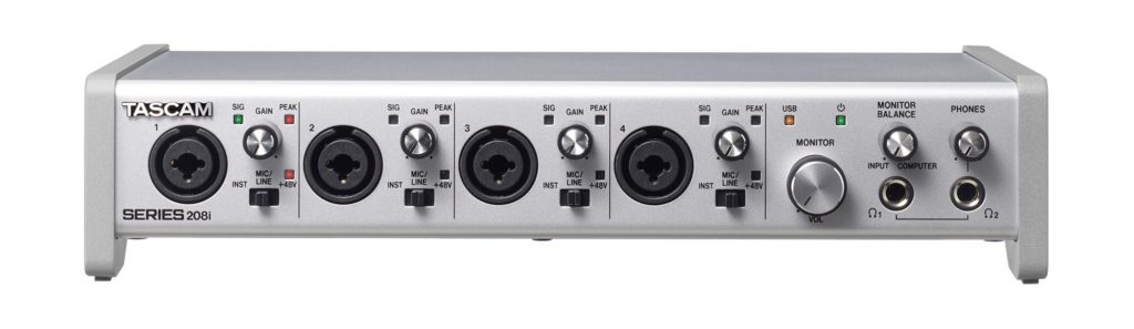 Tascam Series interfacce audio 208i rec home studio strumenti musicali