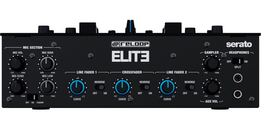 reloop elite mixer dvs serato dj perform producer live soundwave strumenti musicali