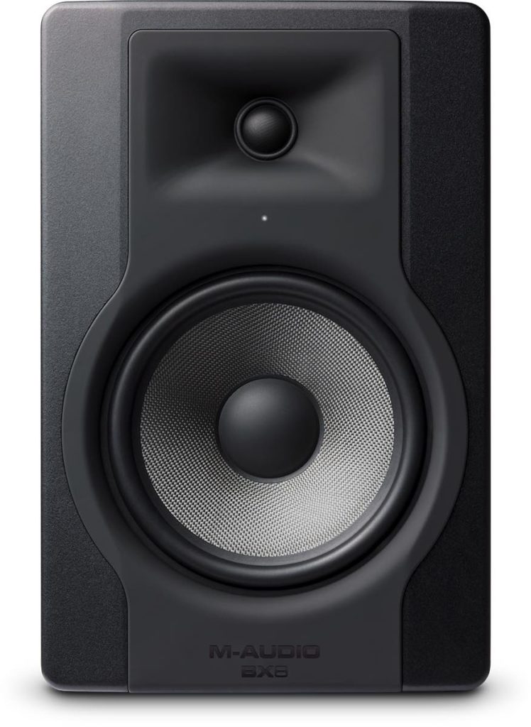 M-Audio BX8 rec studio home monitor soundwave strumenti musicali