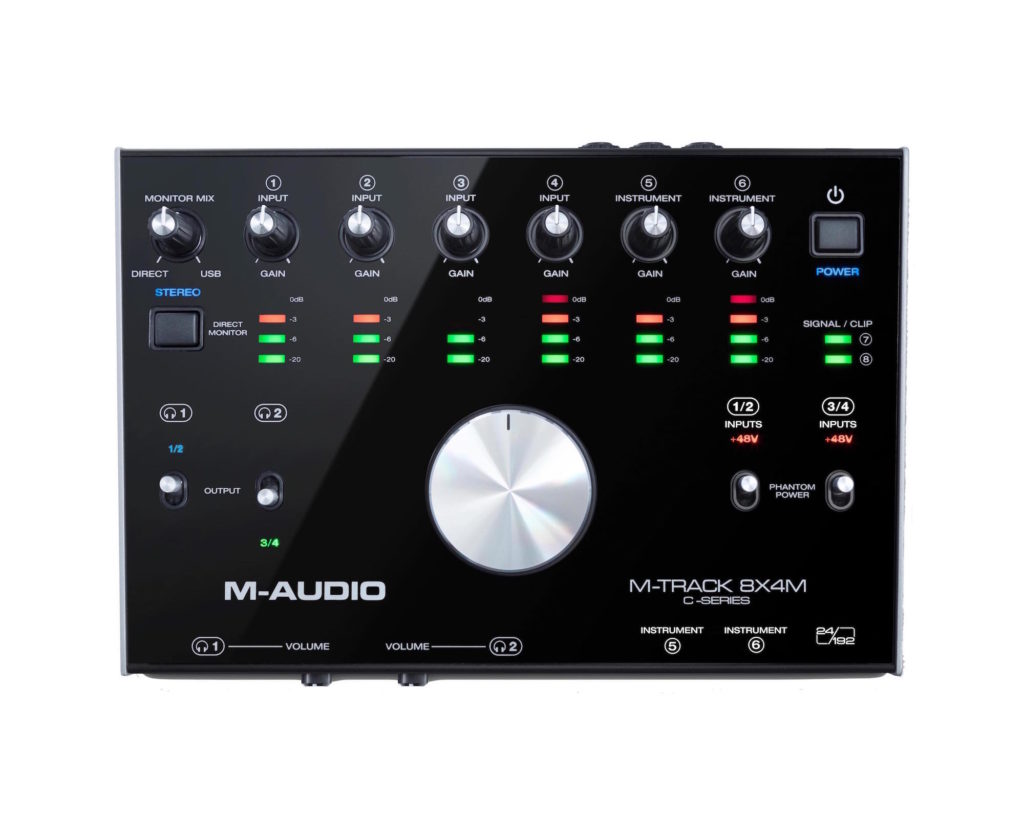 M-Audio M-Track 8X4M interfaccia audio rec studio home soundwave strumenti musicali