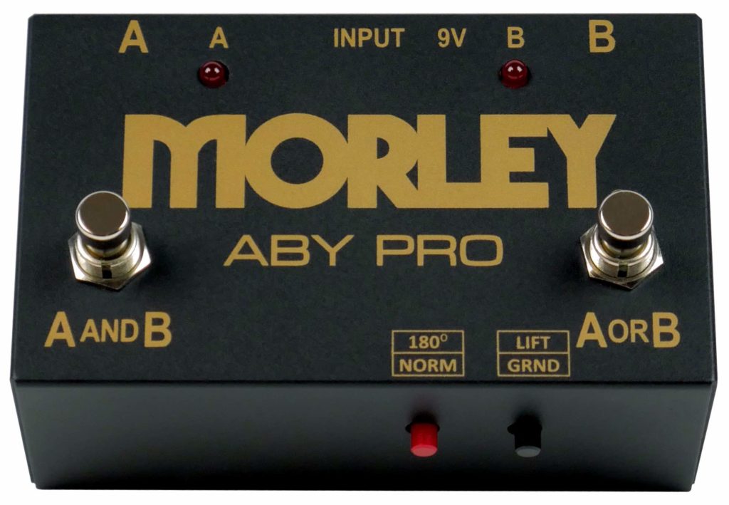 Morley ABY Pro switch pedali fx accessori soundwave strumenti musicali