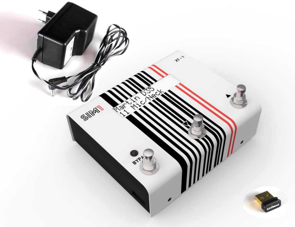 SIM1 XT-1 pedale chitarra elettrica