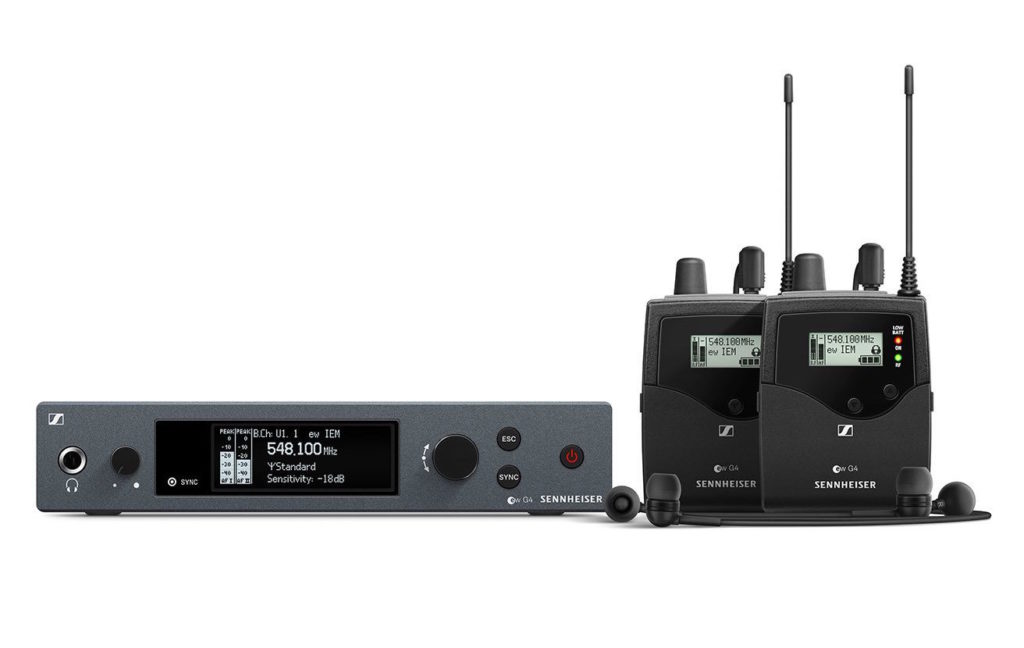 Exhibo Sennheiser wireless Elisa live pro in-ear audiofader