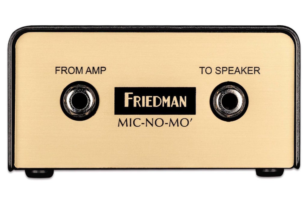 Friedman Mic No Mo cabinet simulator cab chitarra bass guitar strumenti musicali