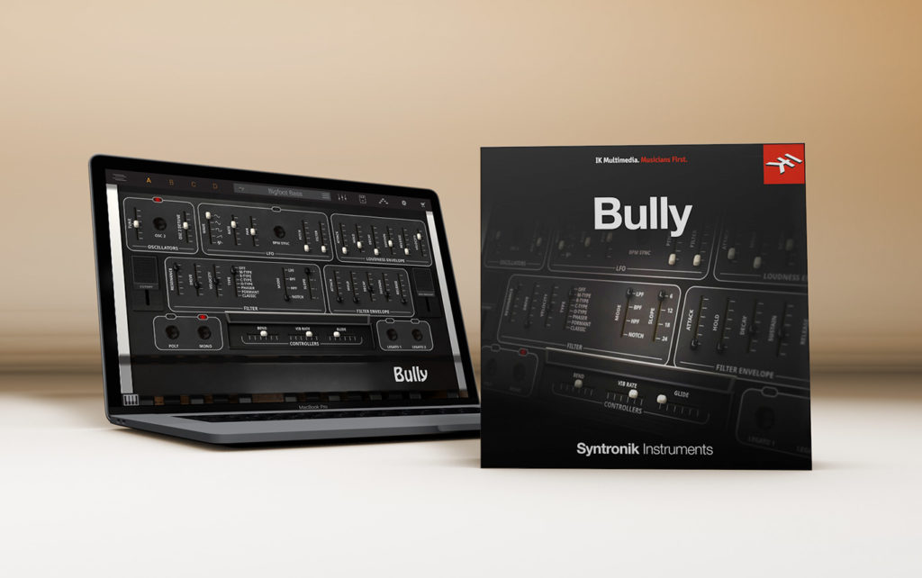 Ik Multimedia Syntronyk Bully virtual synth instrument analog producer strumenti musicali