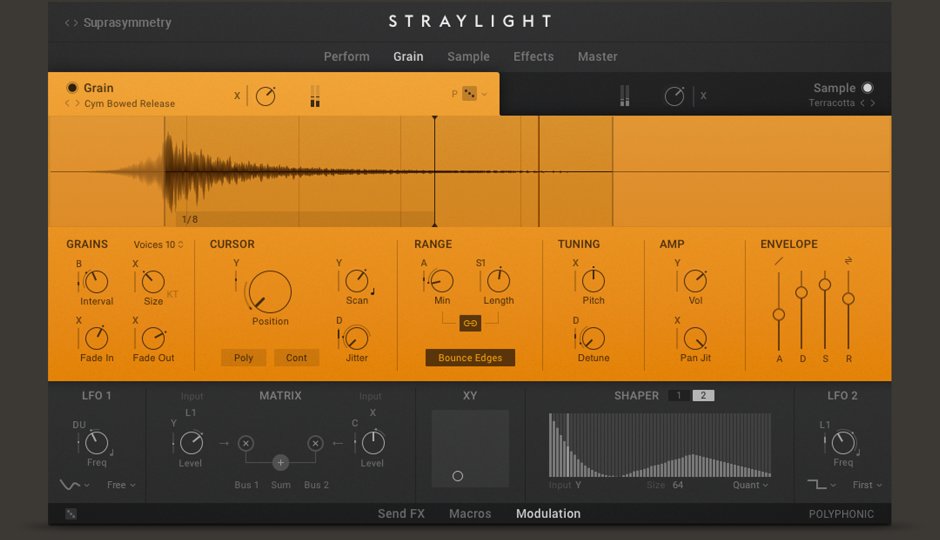 NI Straylight native instruments virtual sample library cinematic sound design midi music strumenti musicali