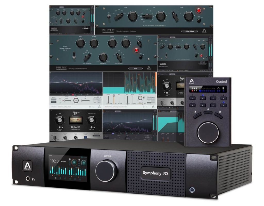 Apogee promo summer 2019 Symphony I/O Mk II Thunderbolt interfaccia audio studio pro plug-in virtual soundwave