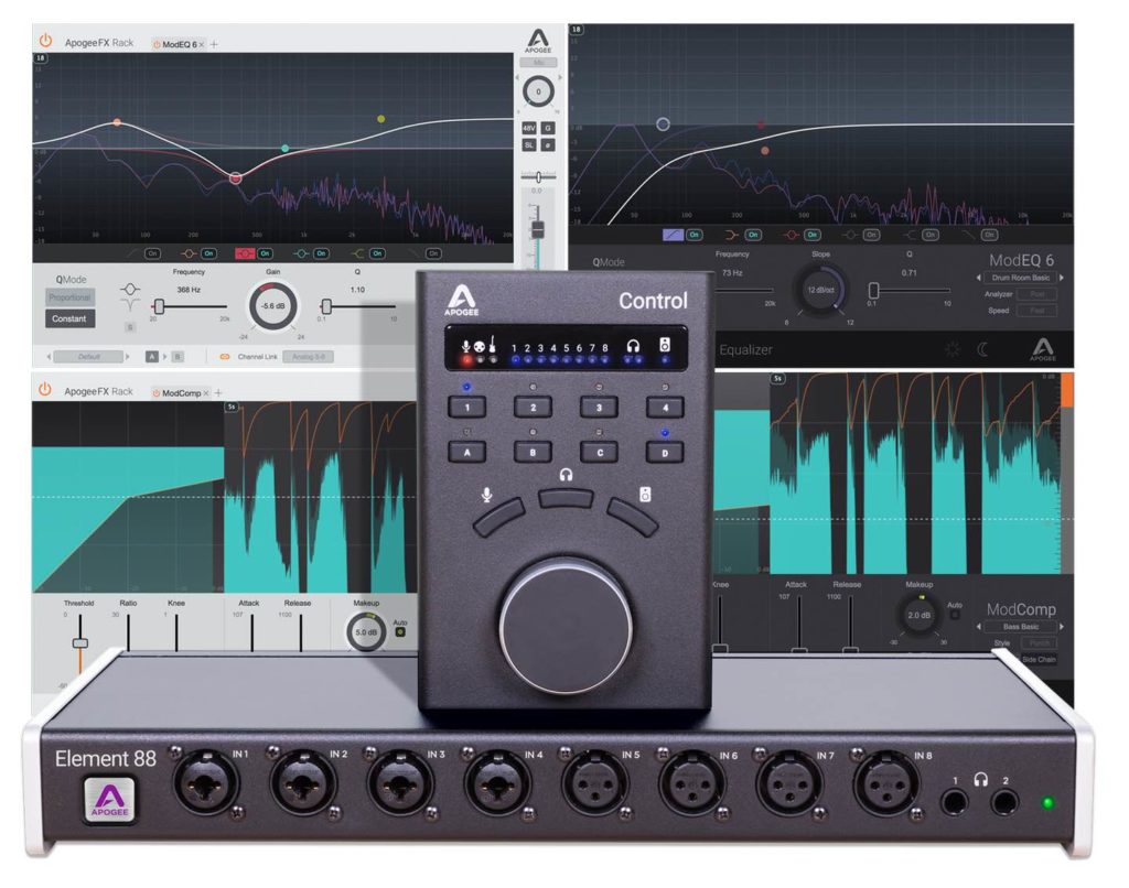 Apogee promo summer 2019 element 88 interfaccia audio studio pro plug-in virtual soundwave