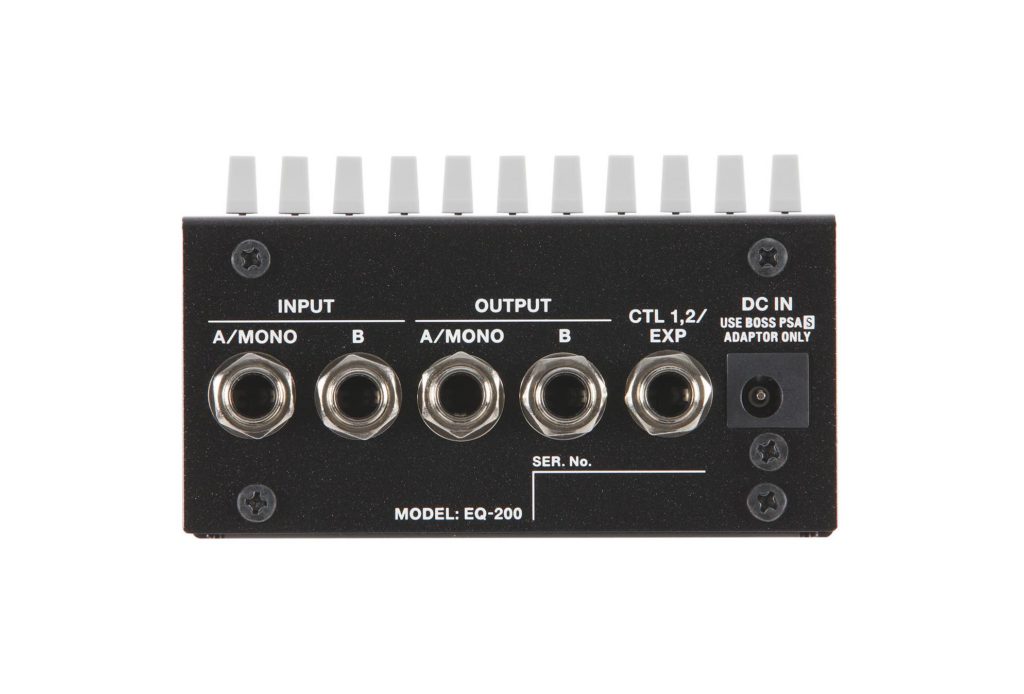 Boss EQ-200 eq grafico graphic serie 200 fx stomp pedali strumenti musicali