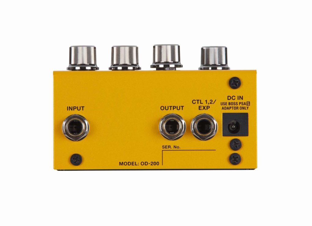 Boss OD-200 distorsore overdrive serie 200 fx stomp pedali strumenti musicali