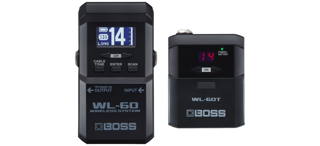 Boss WL-60 wireless chitarra bass hardware play live strumenti musicali