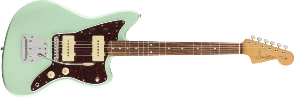 '60s Jazzmaster Modified Surf Green Fender Vintera chitarra elettrica guitar electric stratocaster telecaster precision bass jazz jaguar jazzmaster mustang strumenti musicali