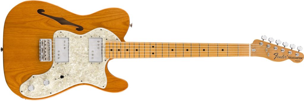 '70s Telecaster Thinline Aged Natural Fender Vintera chitarra elettrica guitar electric stratocaster telecaster precision bass jazz jaguar jazzmaster mustang strumenti musicali