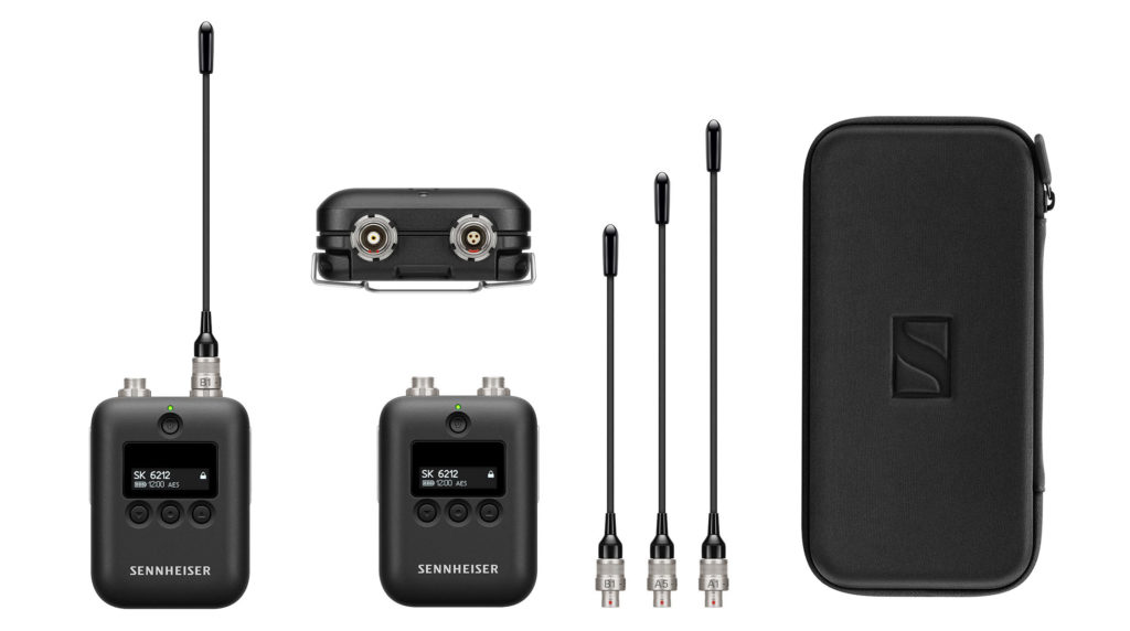 Senhheiser SK6212 bodypack wireless mic trasmettitore transmiter live digital exhibo strumenti musicali