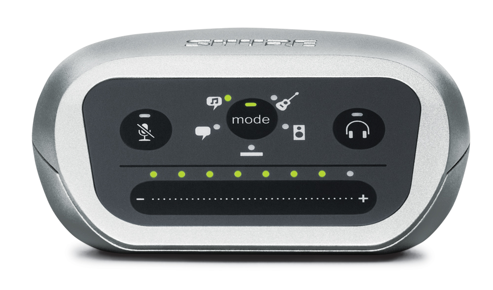 Shure Motiv MVI interfaccia audio mobile smartphone tablet prase strumenti musicali