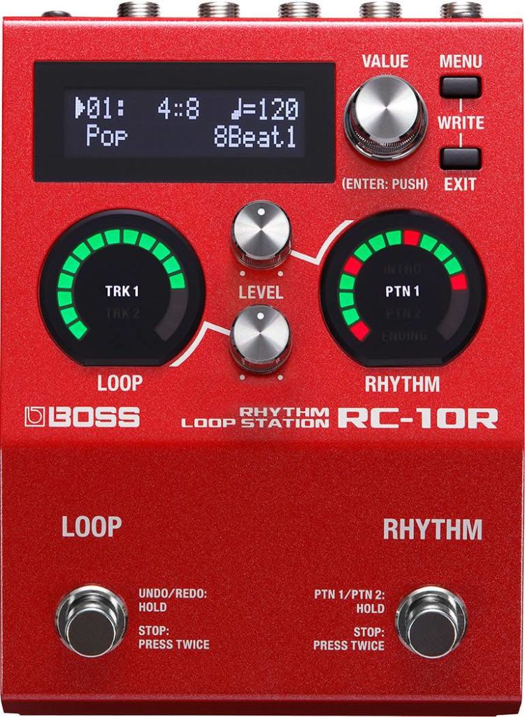 BOSS pedali fx rc10r chitarra guitar strumenti musicali