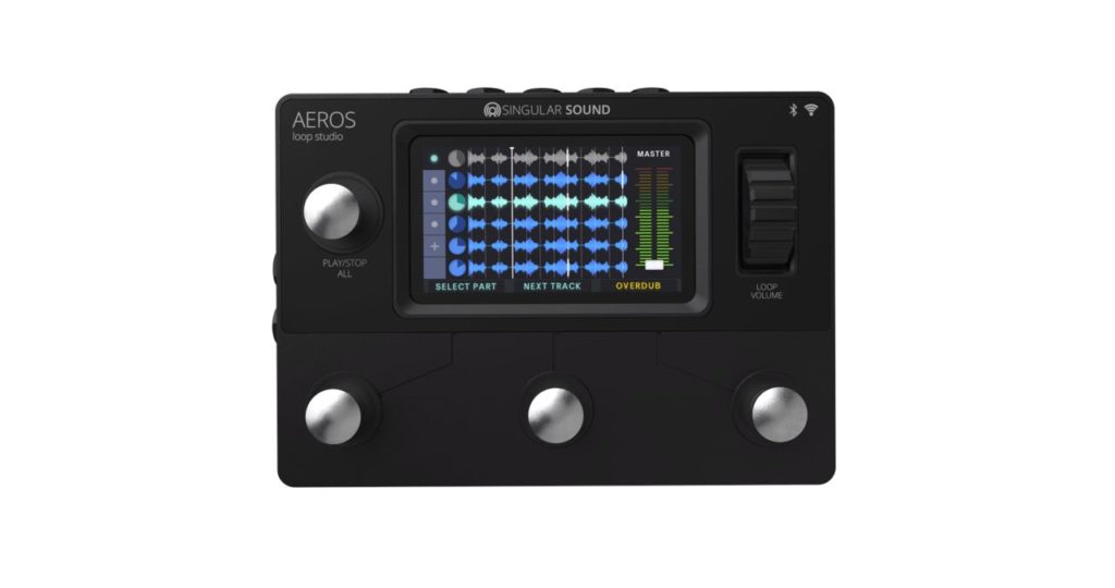 Singular Sound Aeros Loop Studio looper fx chitarra guitar frenexport strumenti musicali