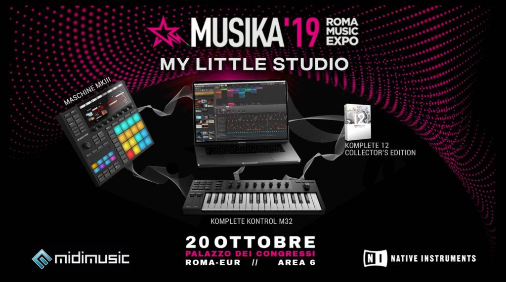 Midi Music Musika Expo 2019 native instruments producer dj presonus strumenti musicali