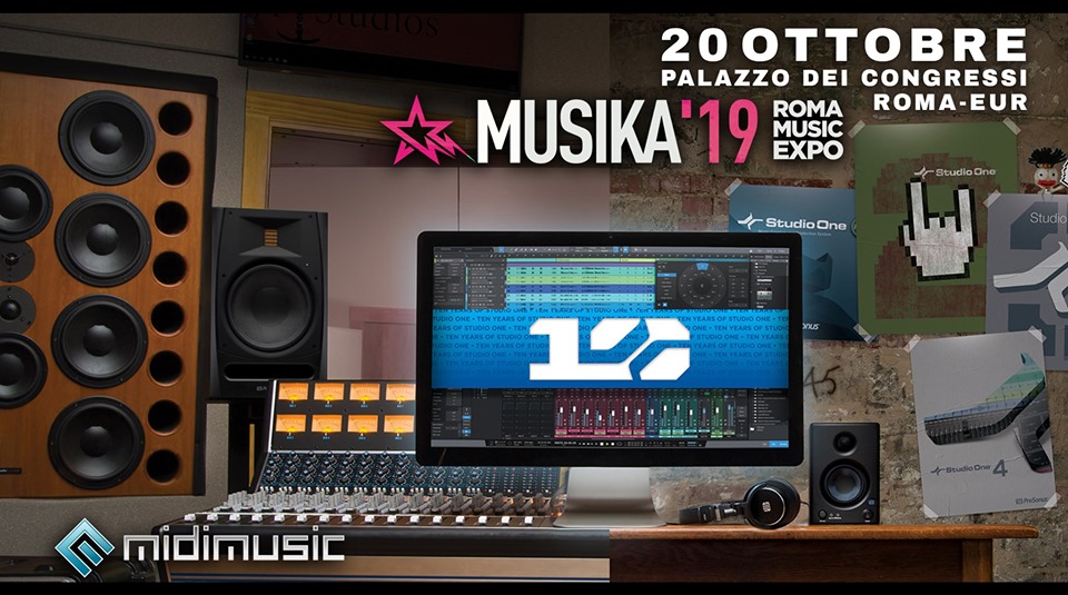 Midi Music Musika Expo 2019 native instruments producer dj presonus strumenti musicali