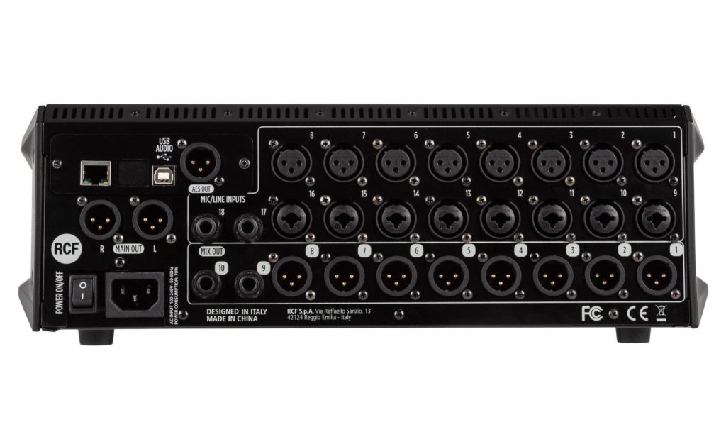 RCF M-20X mixer digital live rec strumenti musicali