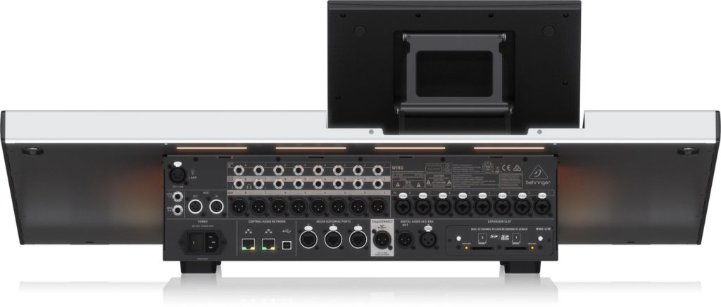 Behringer Wing console mix mixer live digital strumenti musicali