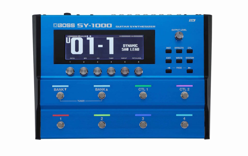 Boss SY-1000 synth chitarra guitar bass pedale stompbox pedaliera roland strumenti musicali