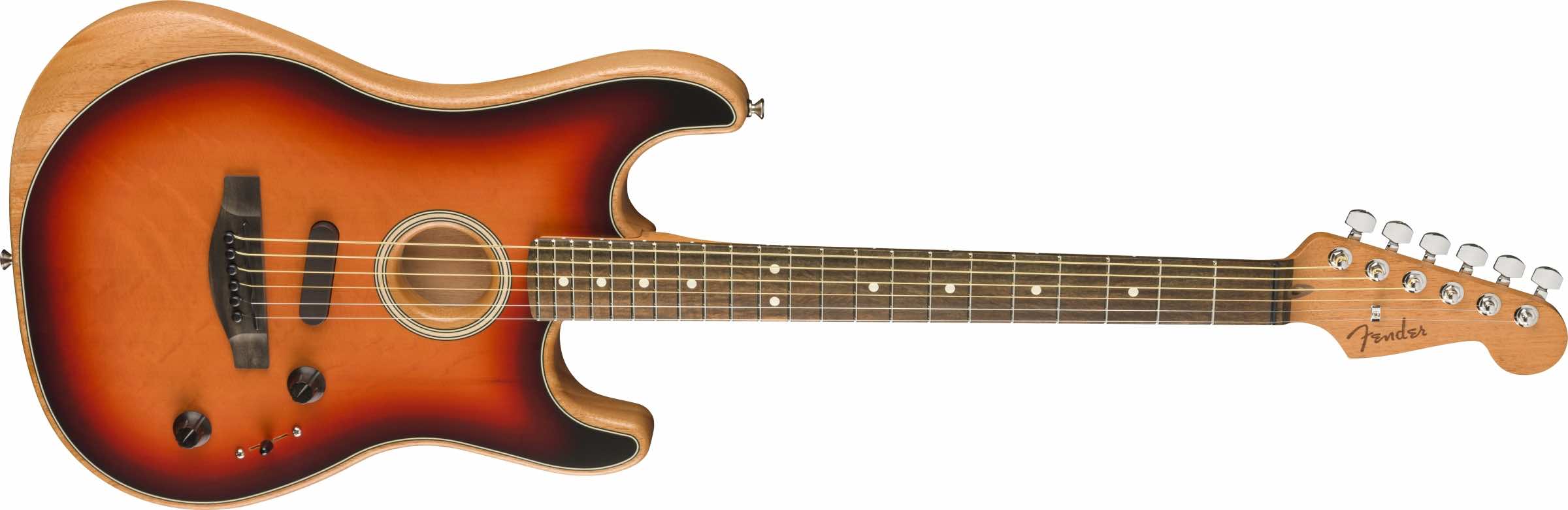 Fender Acoustasonic 3-Color Sunburst american stratocaster chitarra acustica guitar elettroacustica strumenti musicali