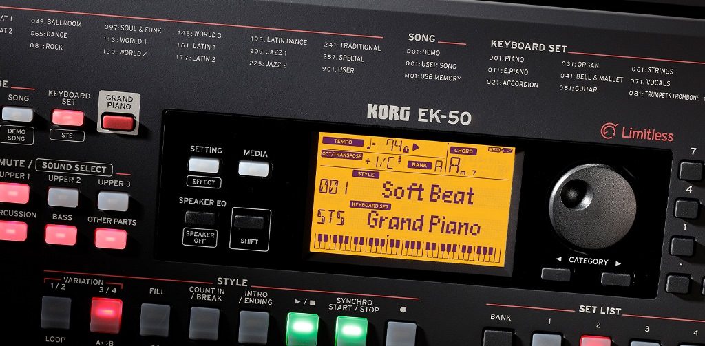 korg tastiere