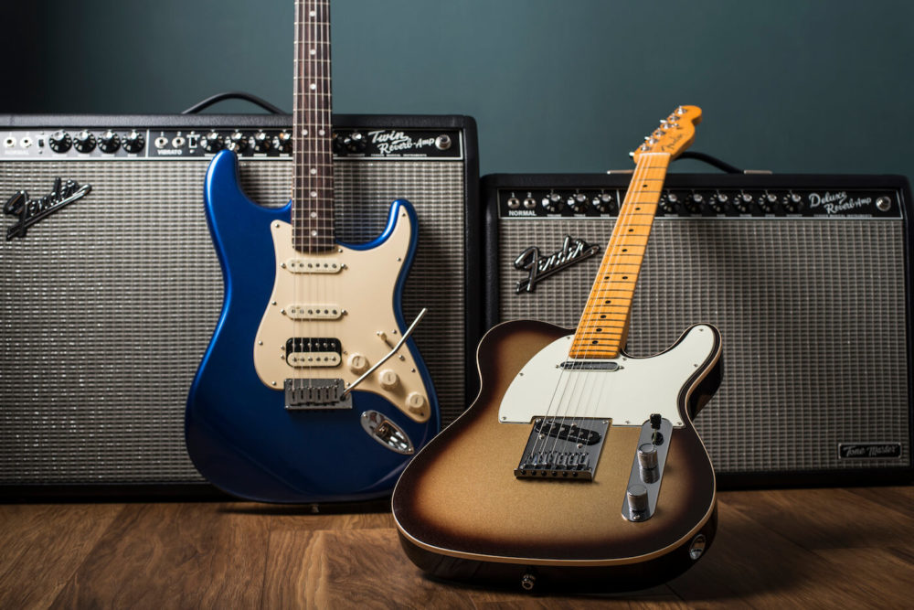  Fender guitars and amps strumenti musicali