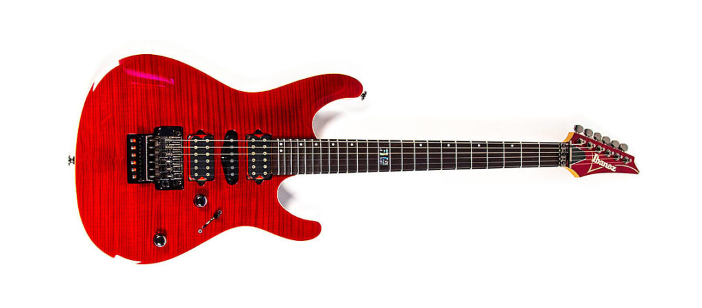 Kiko Loureiro Ibanez Kiko 100-TRR reverb strumenti musicali