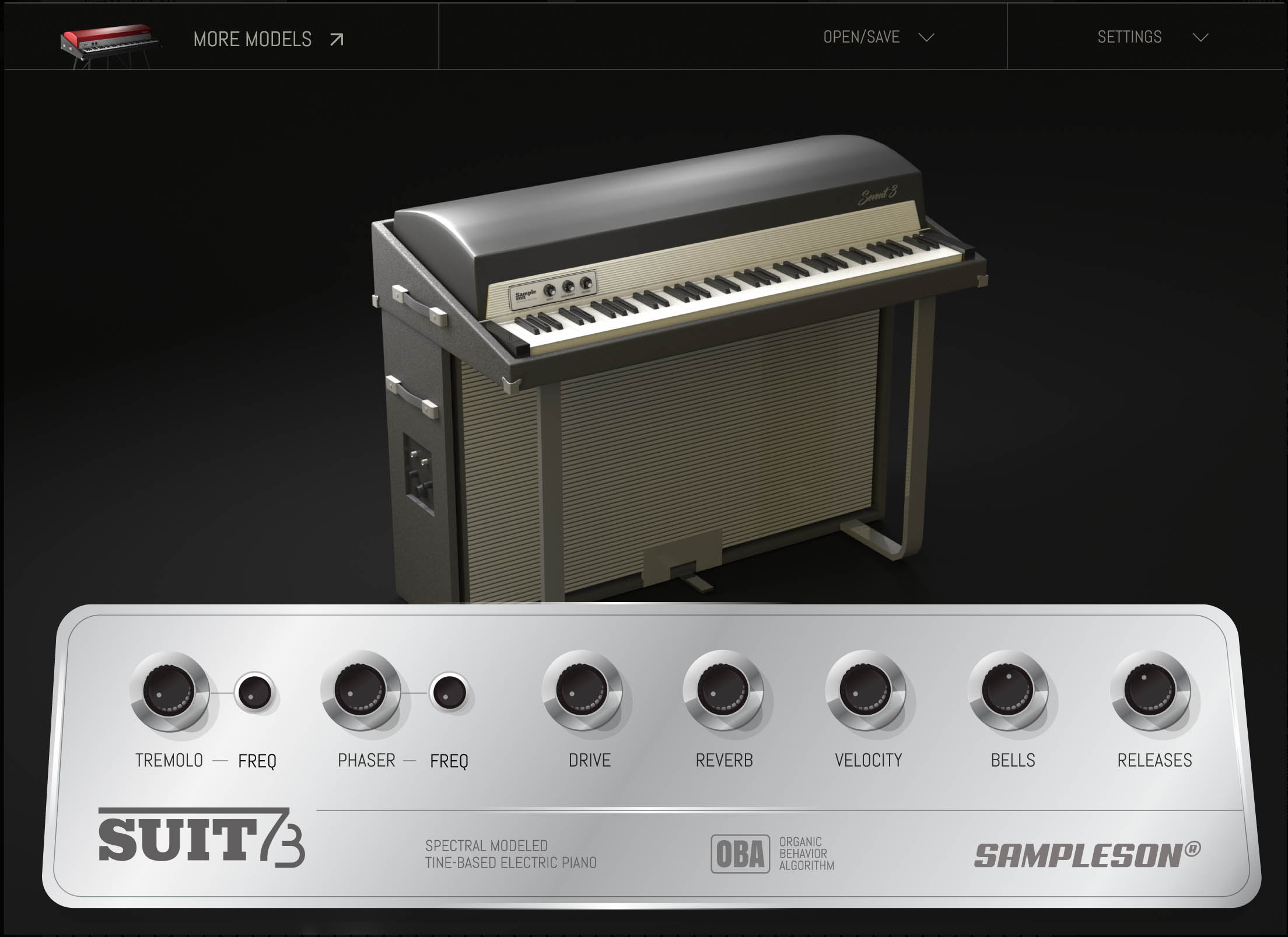 Sampleson Suit73 daw software virtual instrument keyboard tastiera electric piano strumenti musicali