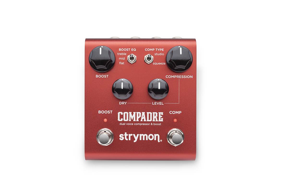 Strymon Compadre pedale stompbox stomp pedaliera fx comp vca chitarra guitar backline strumenti musicali