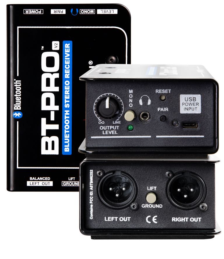 Radial BT-Pro V2 bluetooth live pa monitor mixer algam eko strumenti musicali