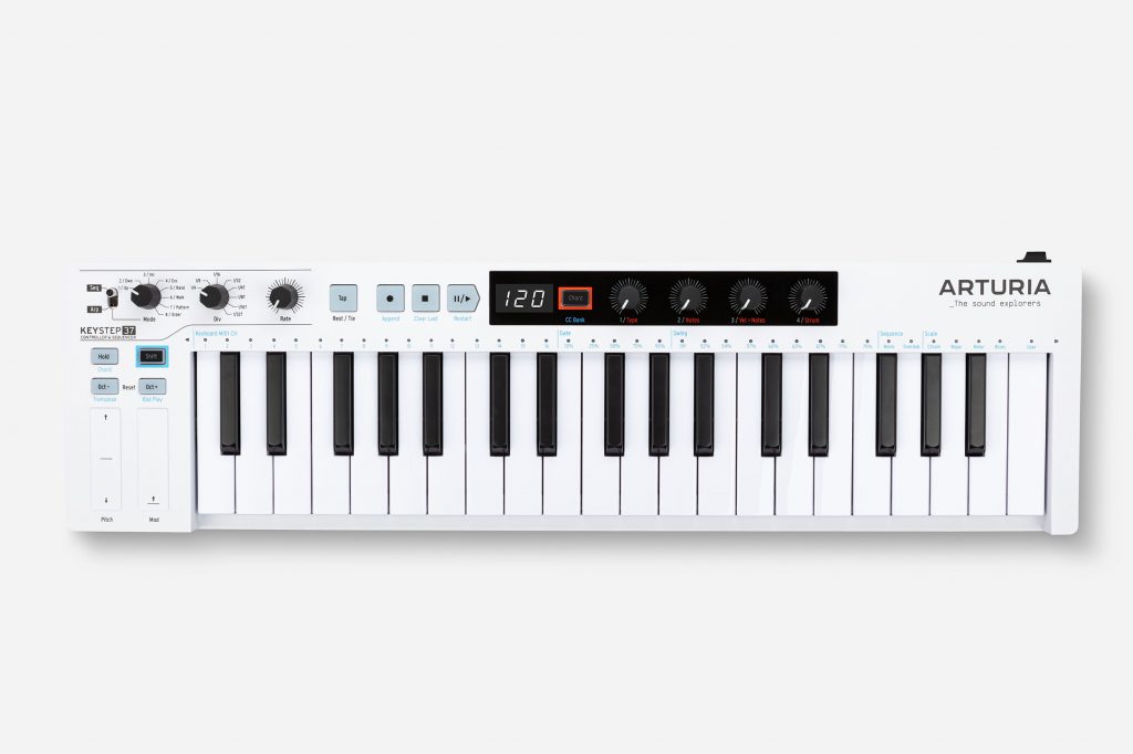 Arturia KeyStep 37 midi controller tastiera keyboard keylab music producer prezzo midiware strumenti musicali