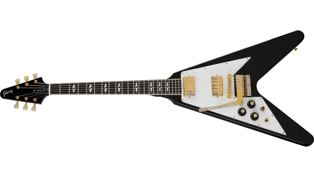 Gibson Jimi Hendrix 1969 Flying V Aged Ebony chitarra guitar artist collection strumenti musicali