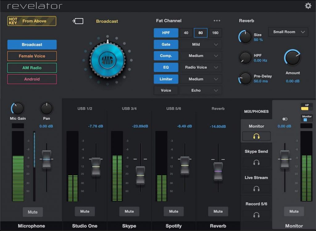 PreSonus Revelator microfono USB recording rec midi music strumenti musicali
