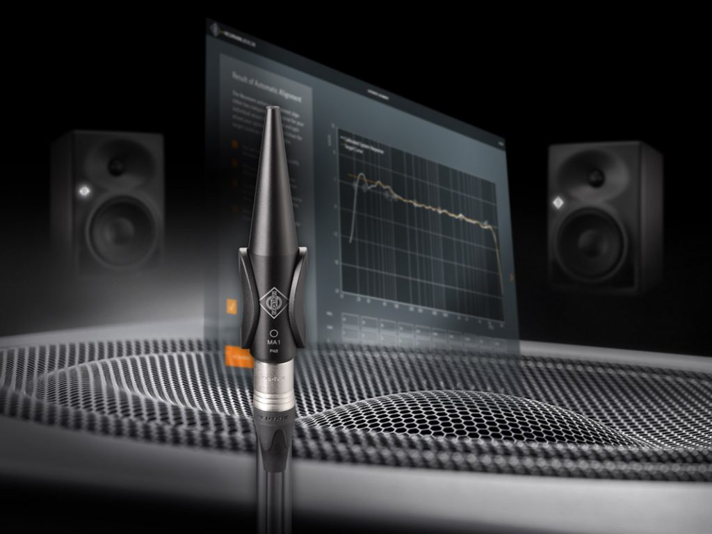 Neumann MA-1 microfono misurazioni correzione acustica studio pro audio home exhibo strumenti musicali recording rec monitor monitoring