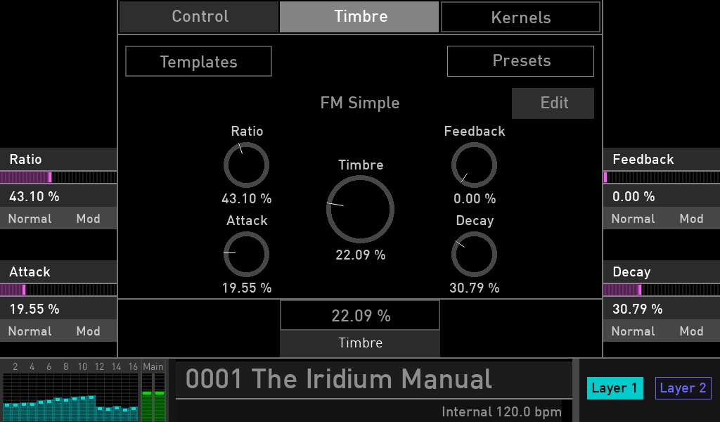 Waldorf Iridium synth test luca pilla sintetizzatore hardware digital soundwave kernel