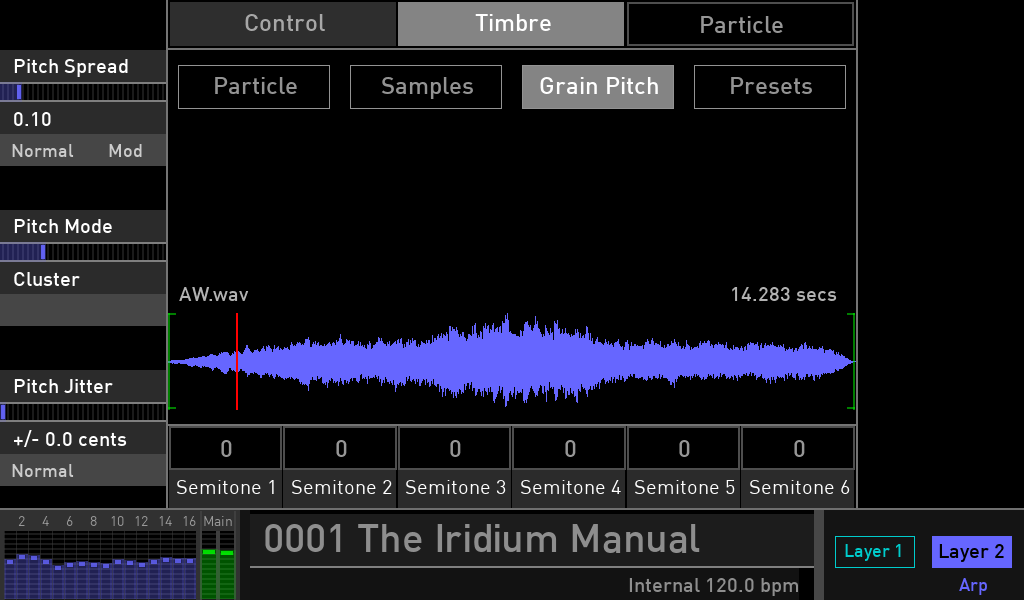 Waldorf Iridium synth test luca pilla sintetizzatore hardware digital soundwave grainpitch