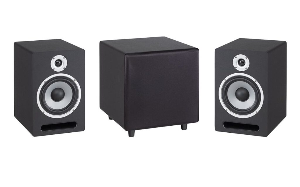 Soundsation Clarity A6 S-10 sub rec monitor speaker home project studio audiofader